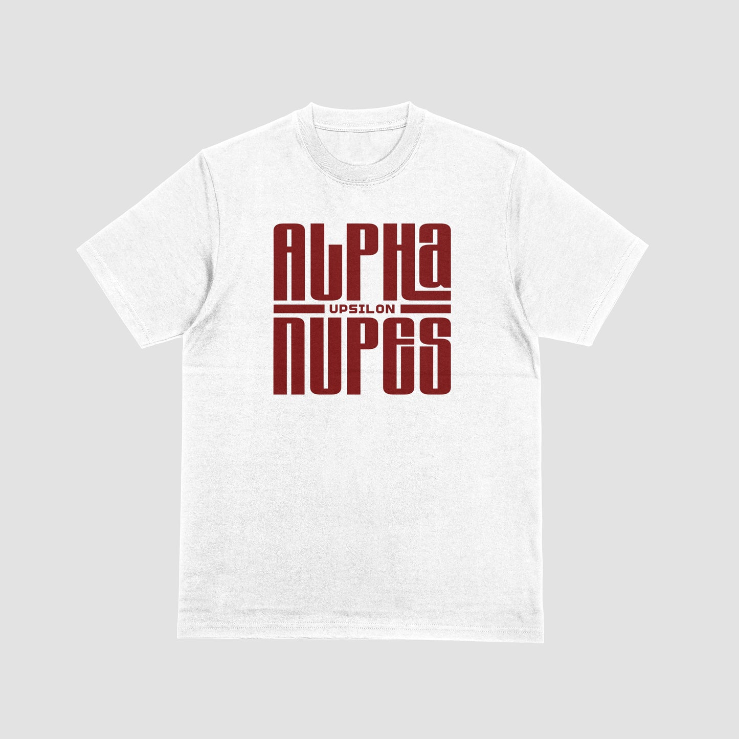 Alpha Upsilon Bold Block Tee
