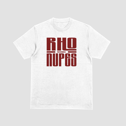 Rho Sigma Bold Block Tee